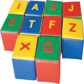 Soft Play Alphabets Cube – Educational Foam Toy for Kids (25×25×25 CM)